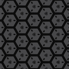 Abstract geometric pattern in ornamental style. Seamless desing texture.