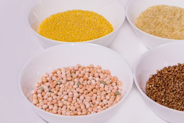 pantry, plate, seed, dry peas, grain, table, health, nutrition, cereal, groats, isolated, peas, agricultural, heap, mix, various, healthy, background, buckwheat, lentils, food, rice, collection, dry, 