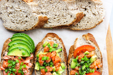 Sandwiches are a healthy Breakfast