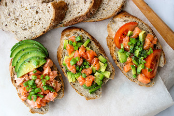 Sandwiches are a healthy Breakfast