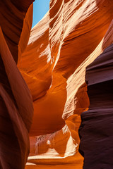 Antelope Canyon lights and rocks arizona usa