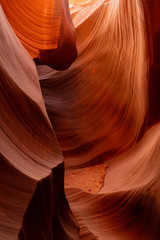 Antelope Canyon lights and rocks arizona usa