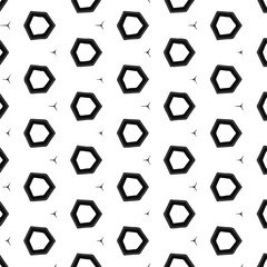 Fototapeta premium Abstract geometric pattern in ornamental style. Seamless desing texture.