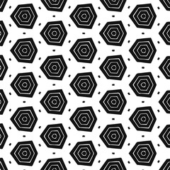 Abstract geometric pattern in ornamental style. Seamless desing texture.