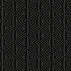 Abstract geometric pattern in ornamental style. Seamless desing texture.