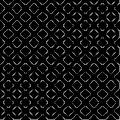 Black x mark sign or cross symbol repeat pattern on black background vector. Cross logo background.