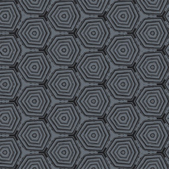 Abstract geometric pattern in ornamental style. Seamless desing texture.