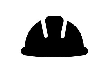 Construction worker helmet  vector icon