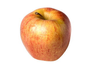 Isolated fresh apple on a white background