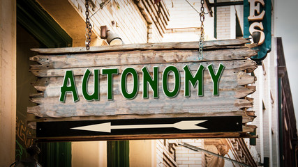 Street Sign to Autonomy