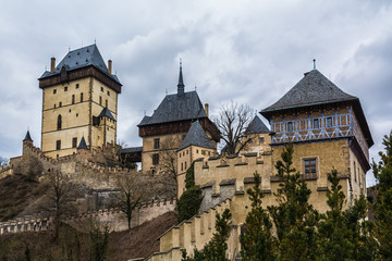 Fototapeta na wymiar Burg Karlštejn