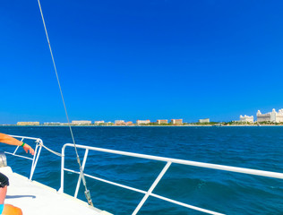 View of Aruba. Aruba - beautiful Caribbean Island.