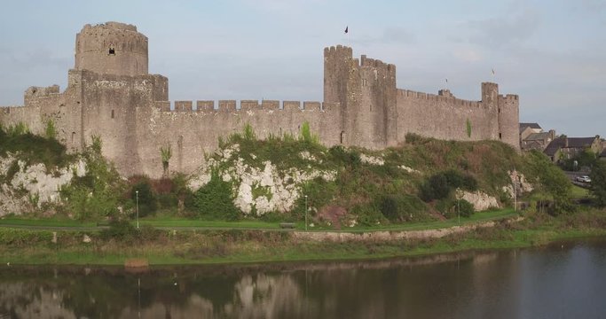 United Kingdom, Wales, Pembrokeshire, Pembroke Castle