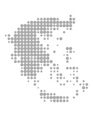 Fototapeta premium Karte von Griechenland