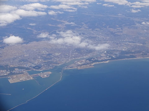The view of Hokkaido in Japan
