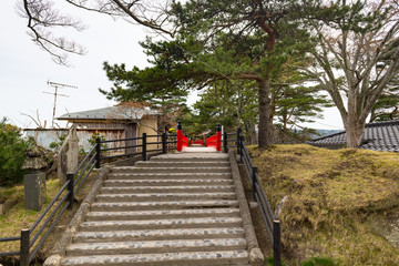 松島瑞巌寺五大堂階段とすかし橋