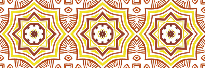 Stylized african tribal colorful motif in ethnic style. Geometric seamless pattern for site backgrounds, wallpaper, wrapping paper, fashion design and decor.