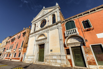 Campo san trovaso and Chiesa di San Trovaso