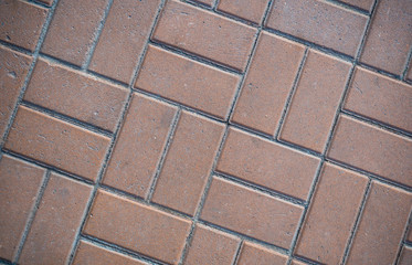 Texture of paving slabs overgrown with grass. Background image of a stratum stone