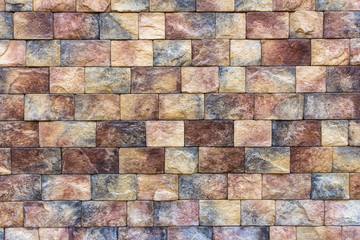 Stones arranged at the boundary supported by wire fence