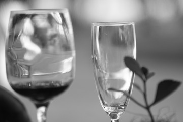 Older guy chillin at Plaza de los Fundadores drinking wine