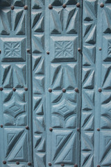 Detail on Church Door; Cudillero; Asturias