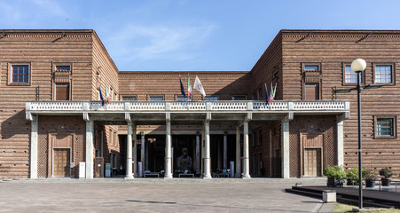 The Violin Museum, a musical instrument museum located in Cremona (Italy) - obrazy, fototapety, plakaty