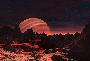Big Hot Exoplanet Rising © Pavel