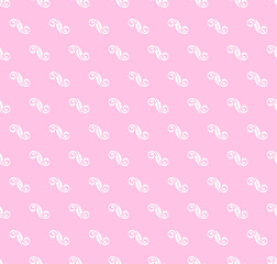 Seamless wallpaper pattern. fabric texture, background floral vector