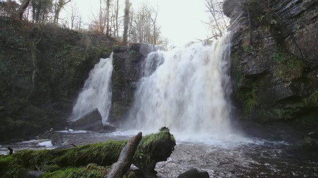 Lynn Glen waterfall near Dalry, Ayrshire, Scotland, UK