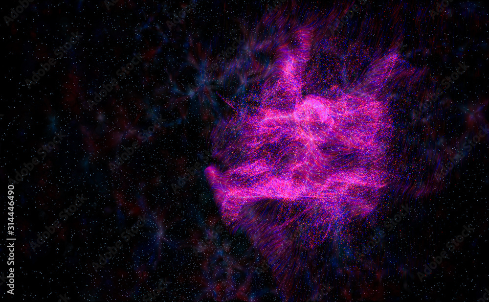 Aufkleber abstract background with space for text