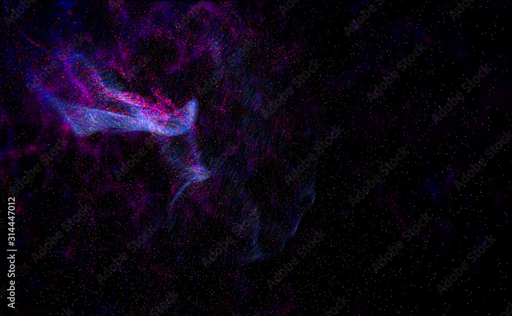 Poster abstract background with space for text