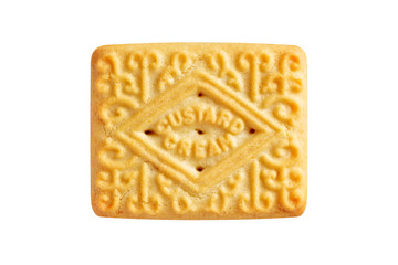 Custard Cream Biscuit, Cut Out