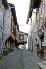 Fototapeta na wymiar Tarn et Garonne, village de Castelnau de Montmirail 