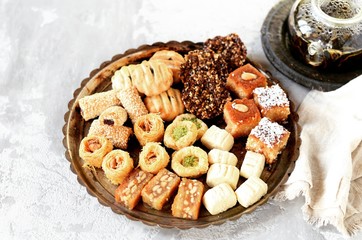Lebanese traditional sweets, ramadan kareem