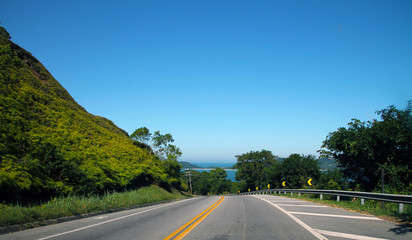 The road til Ilhabela