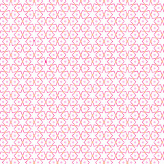 Seamless vector pattern in ornamental style. Geometric desing texture for gift.