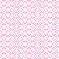 Seamless vector pattern in ornamental style. Geometric desing texture for gift.