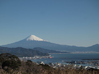  ＜静岡＞富士山と清水港