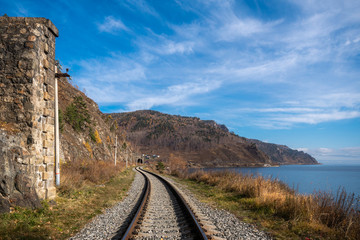 Autumn on the Circum-Baikal Railway