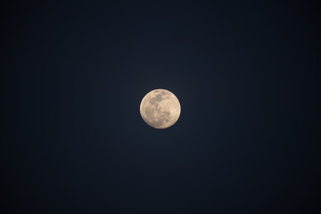 Fototapeta premium Full moon at night.