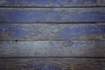 Purple violet wood plank, vintage old textured background with scratch marks and knots.