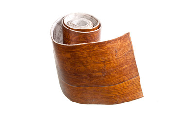 linoleum isolated on white background