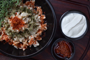 spicy ravioli