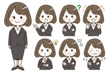 女性スーツまとめ