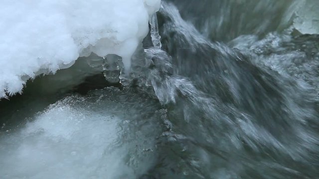 rivi&egrave;re en hiver