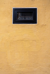 old wall with window