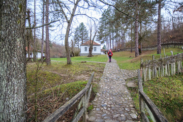  traditional rural village Serbia
