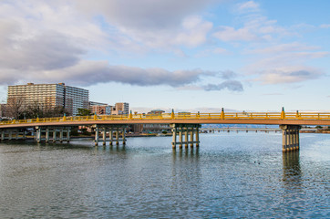 Obraz premium 滋賀 瀬田の唐橋