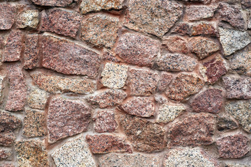 Abstract pattern of a stone wall background